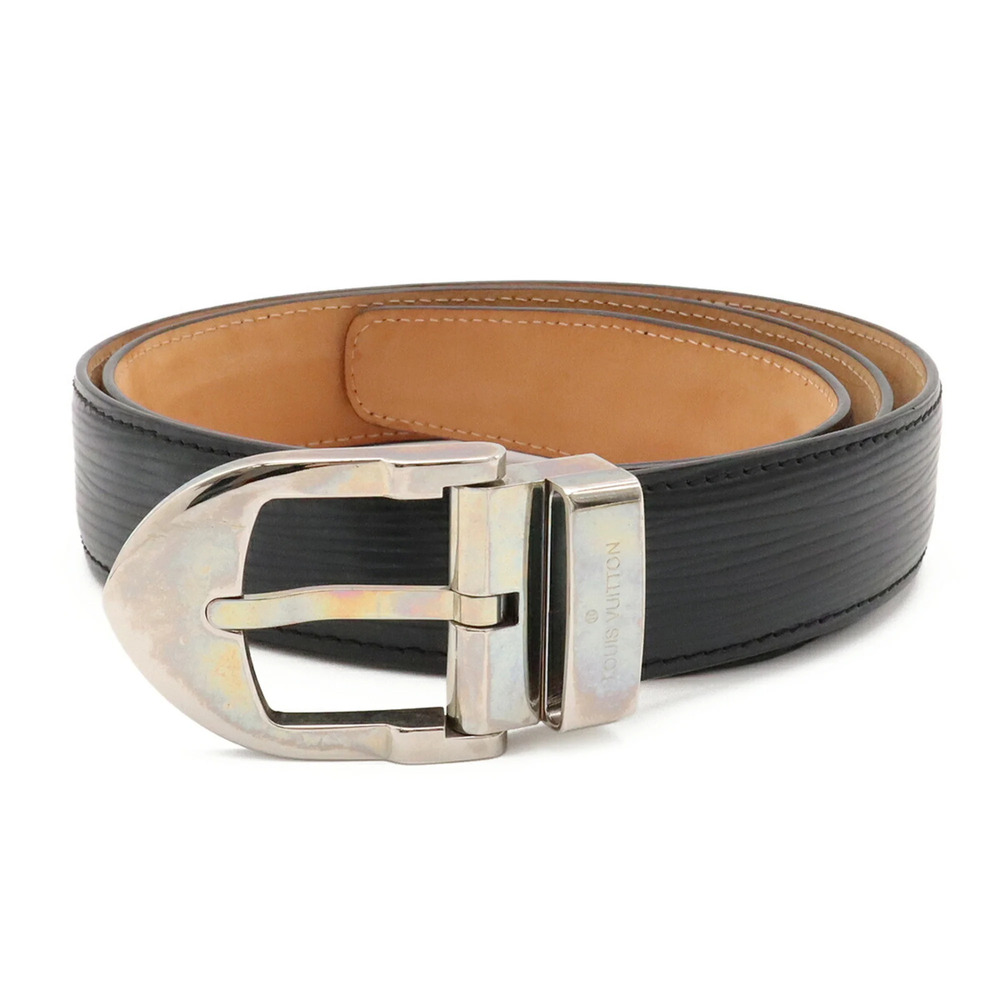 LOUIS VUITTON Louis Vuitton Epi Ceinture Classic Belt Noir Black #90 M6833U
